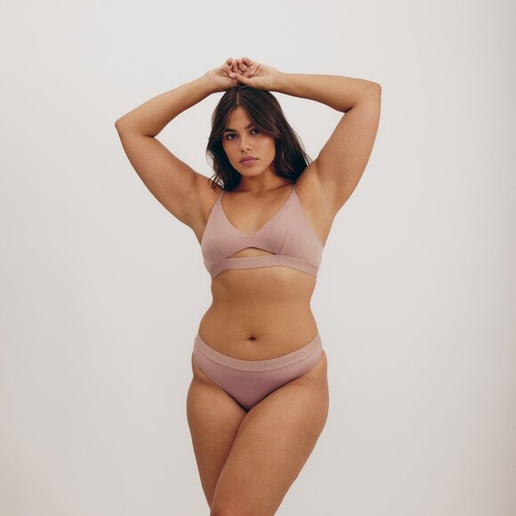 Organic Basics Soft Touch Brief, Size XS in Dusty Rose - Picture 1 of 5